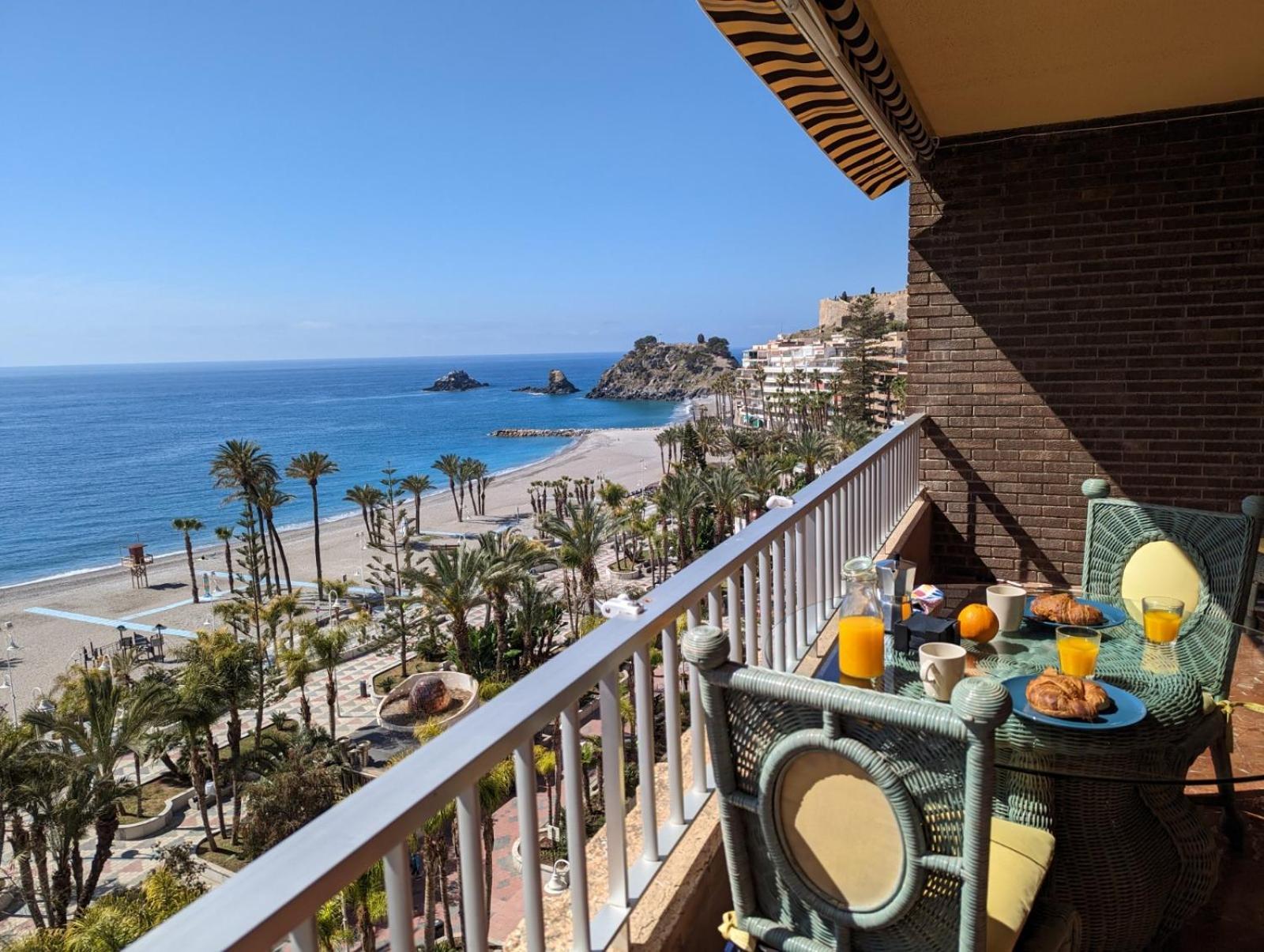 Casa Mare Apartamento En Primera Linea De Playa Almuñécar Eksteriør billede