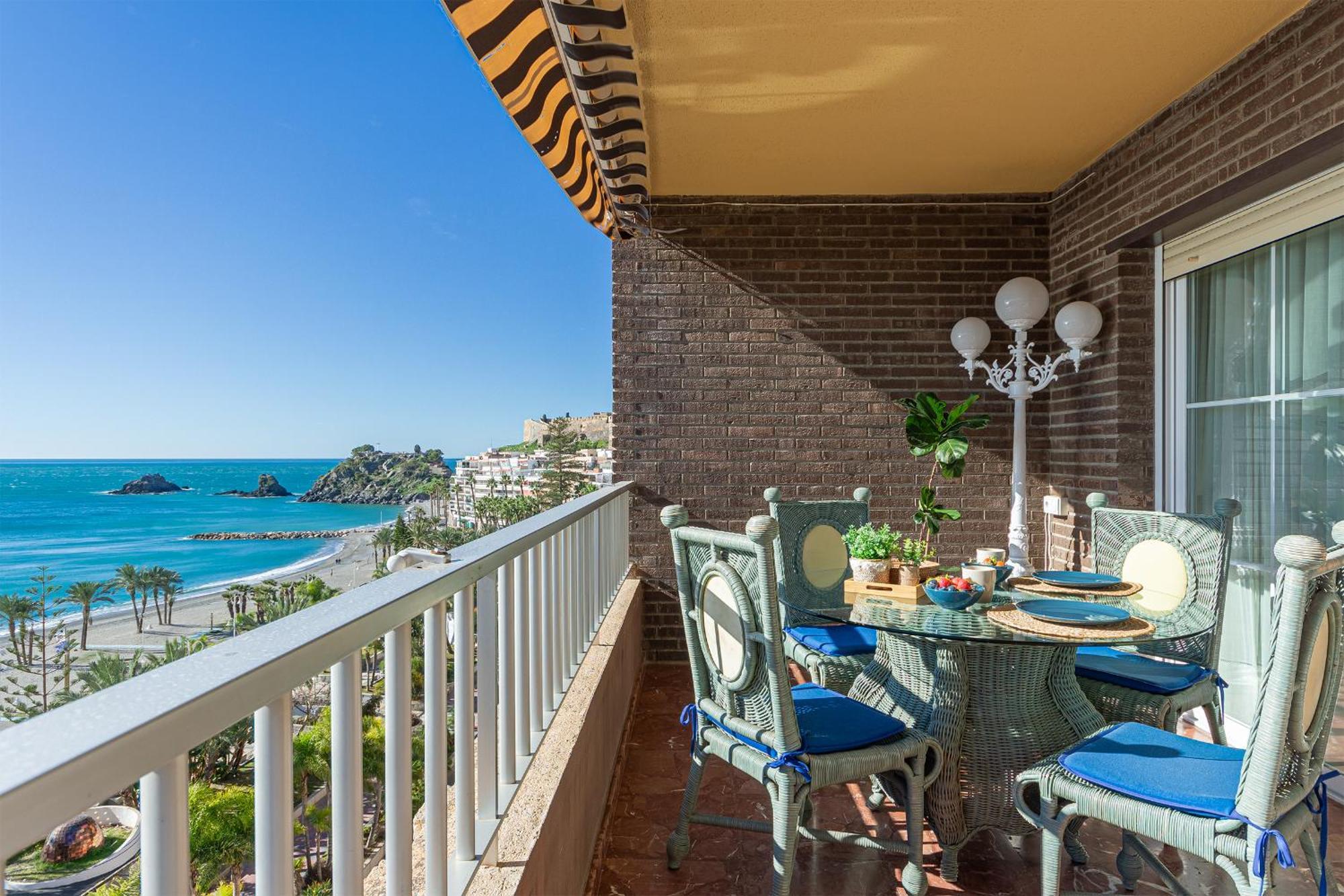 Casa Mare Apartamento En Primera Linea De Playa Almuñécar Eksteriør billede